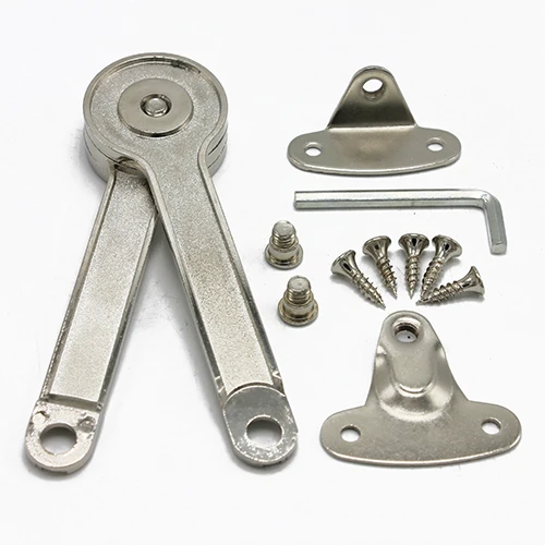 Accesorios de hardware OEM RV Material dorado cromado No es fácil de oxidar Varilla de soporte de puerta abatible para gabinete RV y caravana