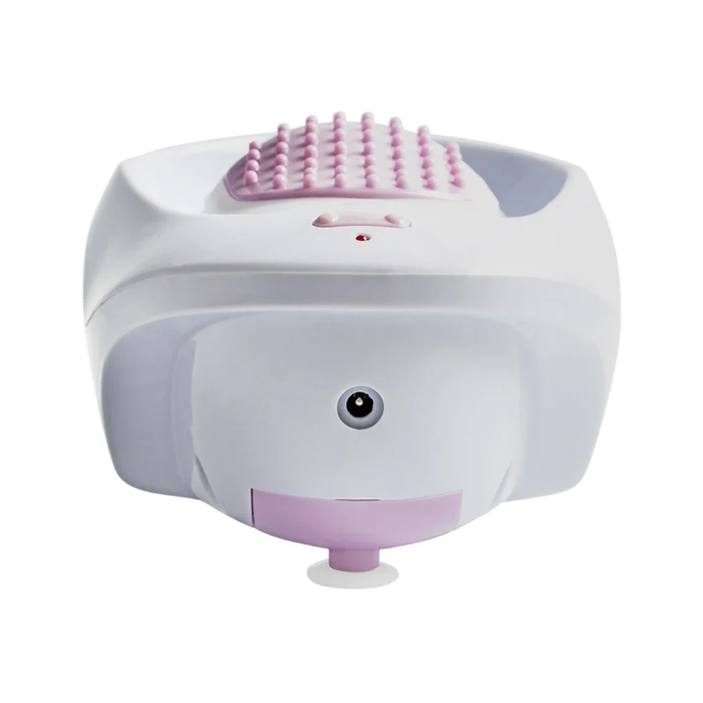 2W Portable Electric Manicure Bowl for Nail SPA Air Bubble Vibrational Hand Massager Relaxtion Equipment EU Plug