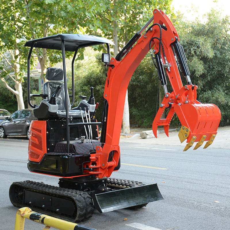 YG مخصص YG-18 YG-20 الصين أفضل حفارات حفارة مجنزرة البناء الأرضية 1.8 طن 18 حفارة