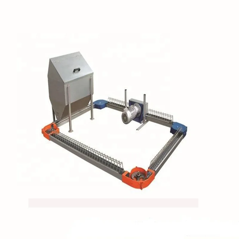 Livestock Widely Used Automatic Poultry Farming Chain Feeder System chickens Hen Chain Feeding Line System