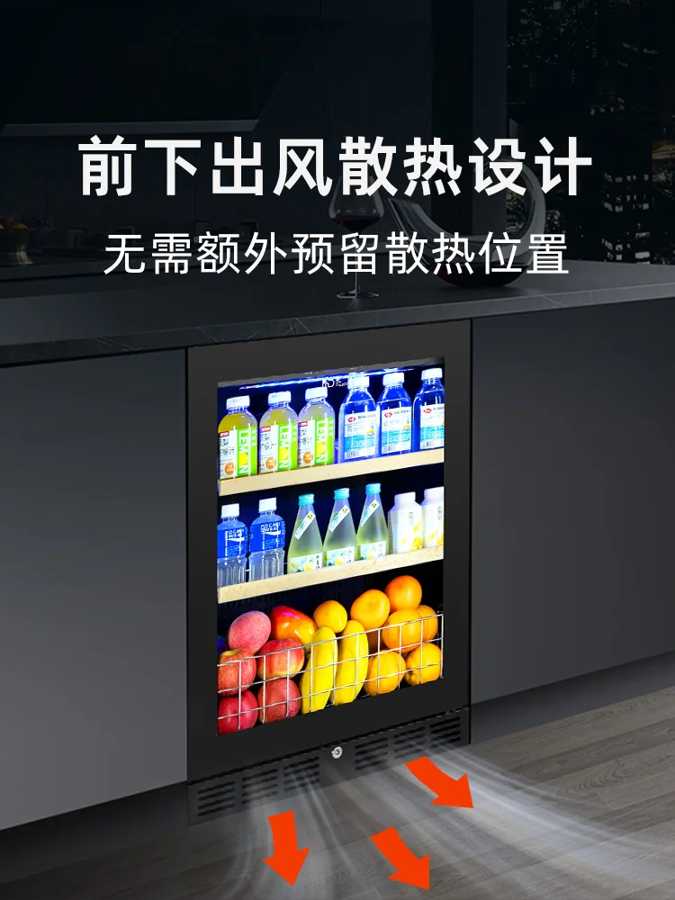 First-class energy efficiency customization of embedded frequency conversion wine cabinet constant temperature wine cabinet dome