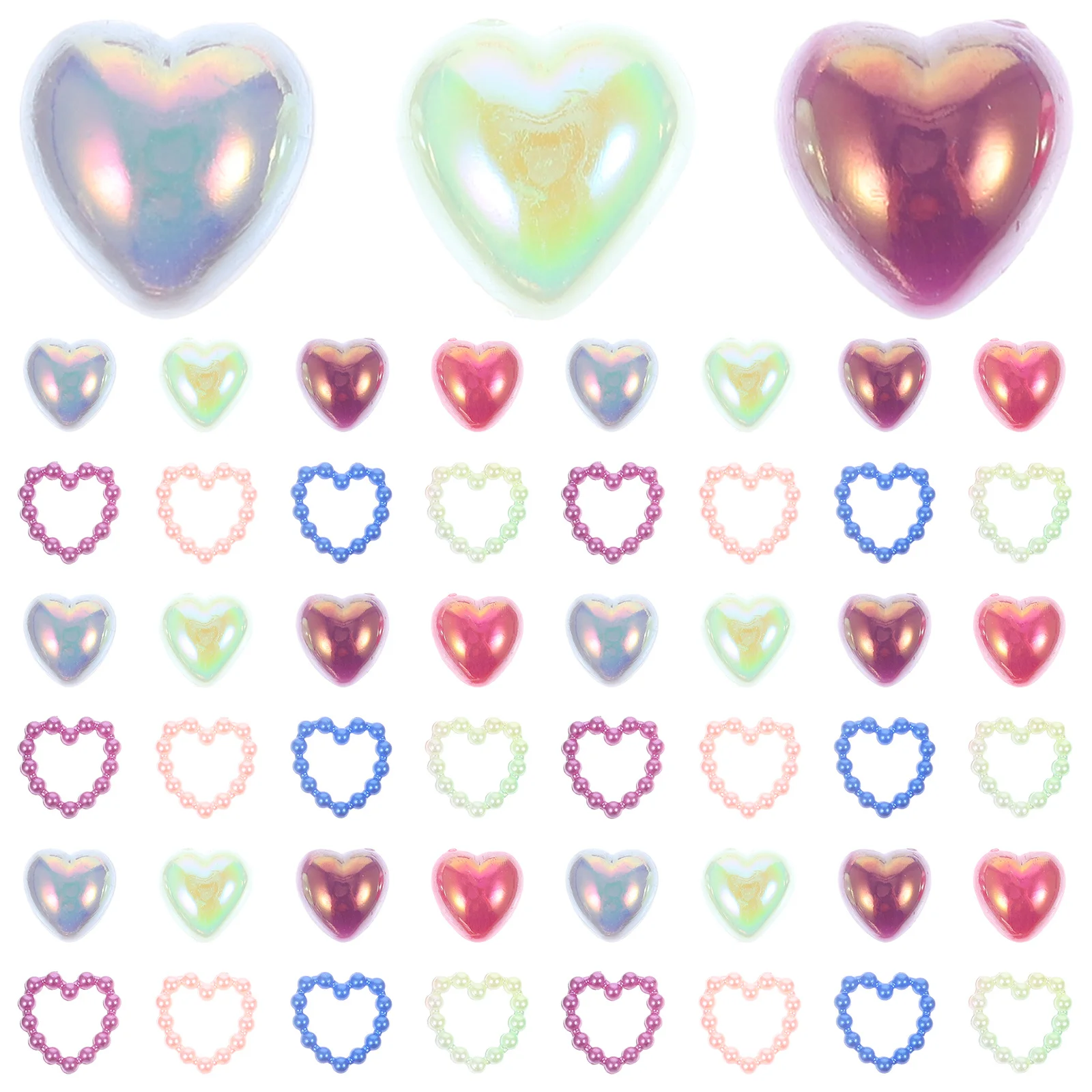 

1 упаковка, жемчужные подвески для ногтей с плоской задней частью, имитация легких украшений, свободные бусины для DIY, дизайн ногтей, чехол для телефона, поделки