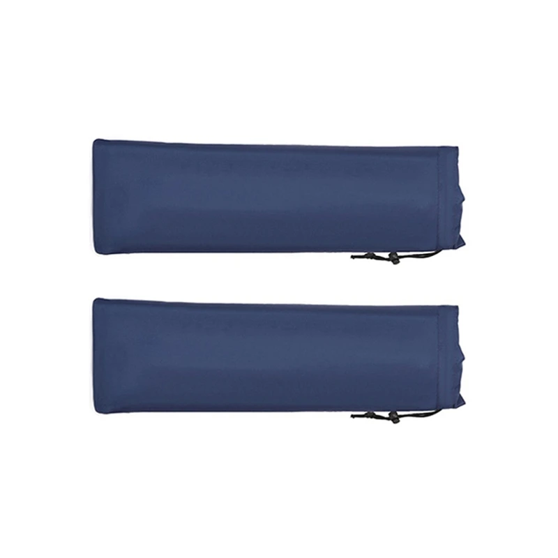 ABHU 4 عبوات من غطاء صنبور البوليستر الأزرق الداكن غطاء صنبور عازل داخلي وخارجي غطاء مضاد للتجمد في الهواء الطلق في الشتاء.