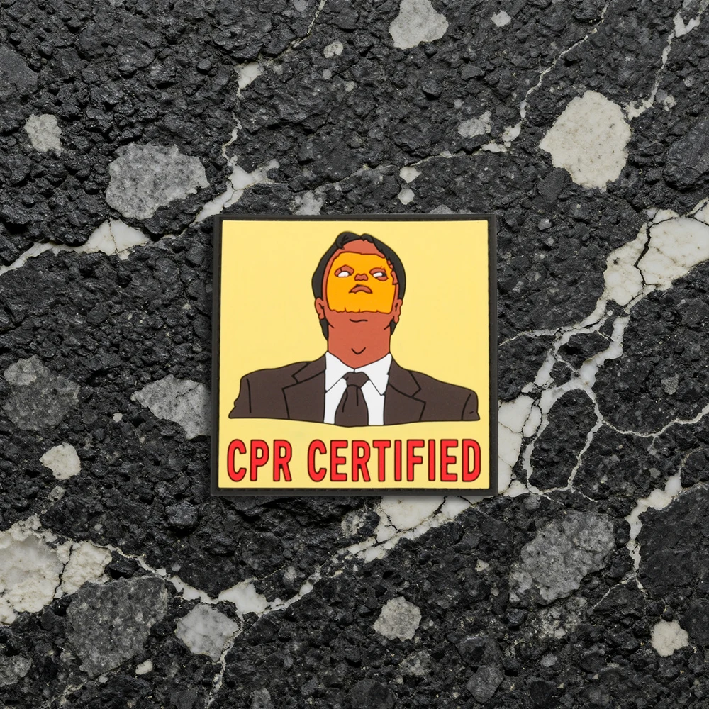 

Pvc Material Stickers, Patches, Soft Rubber, Hook and Loop Tactical Morale Badges - Patches - Multi-Color, Perfect for Armbands, Backpacks, and Clothing Embroidery Patches