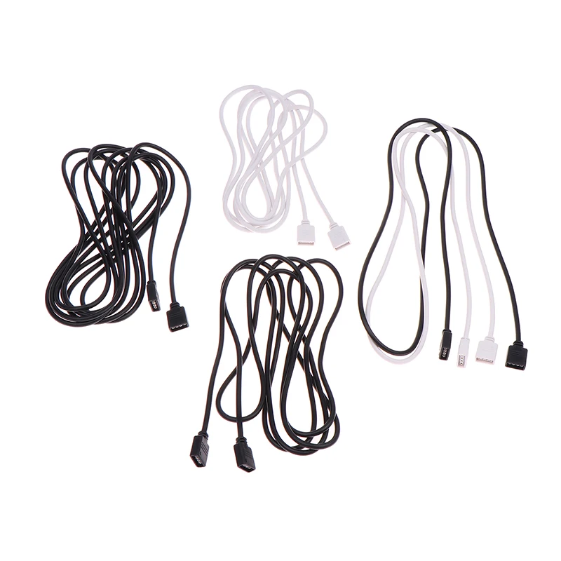 RGB Extension Cable 4Pin LED Connector Extension Cable Cord RGB 5050 3528 LED Strip Extend Connection Wire For LED Strip Light