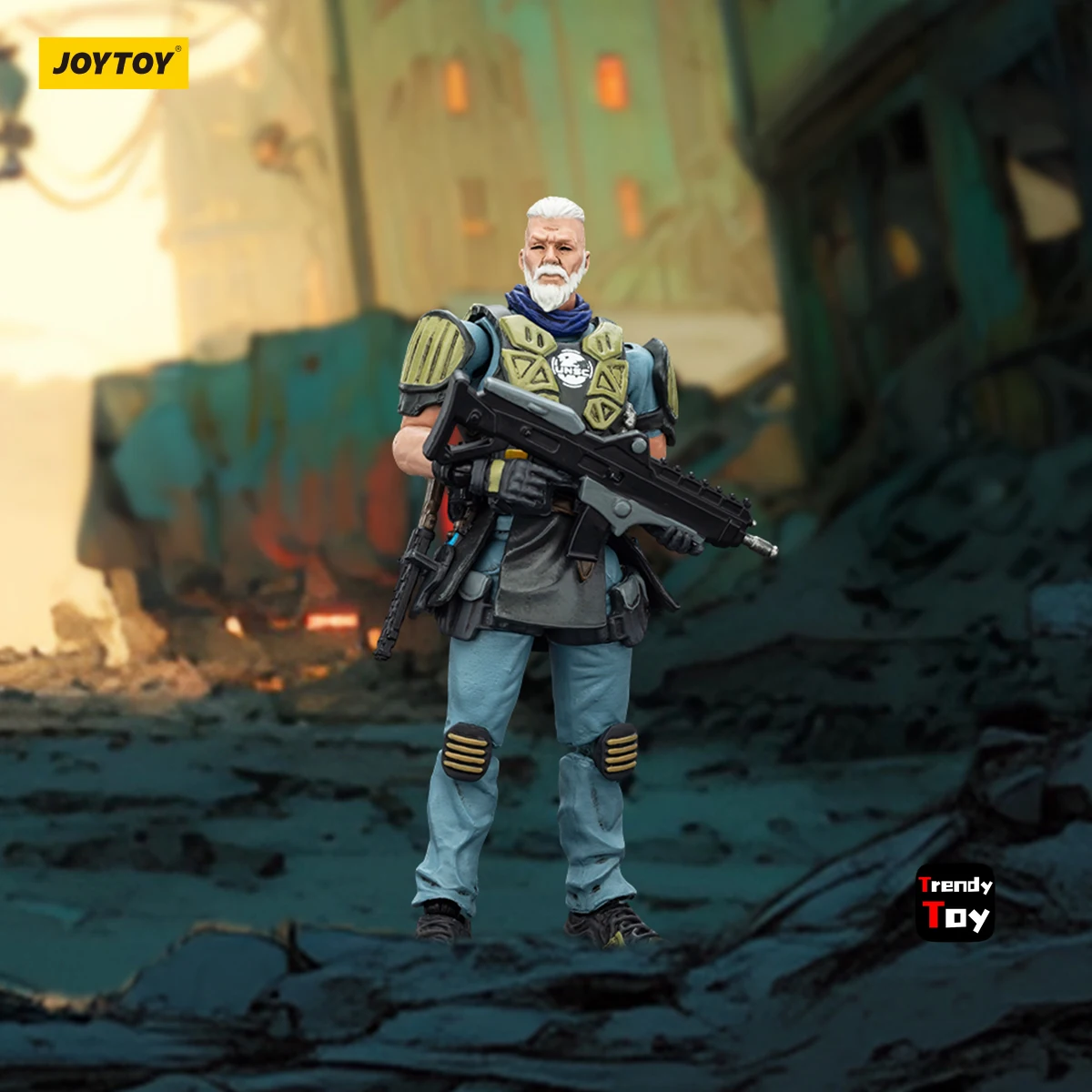 【البيع المسبق】نموذج ألعاب شخصيات الحركة JOYTOY Dark Source UNSC Elite Soldier Hunter 1/25