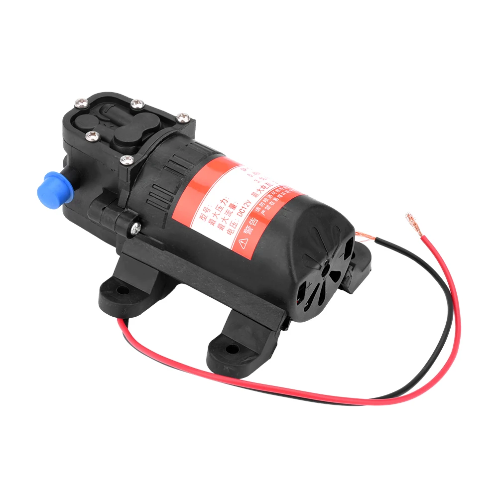 

12V Agricultural Water Pump Portable Electric Diaphragm Sprayer Pump Mini High Pressure Circulation Aquarium Fountain Boat Tool