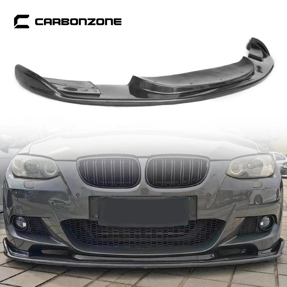 Carbon Fiber Front Bumper Lip Diffuser for BMW E92 MT Ha Style Car Accessories