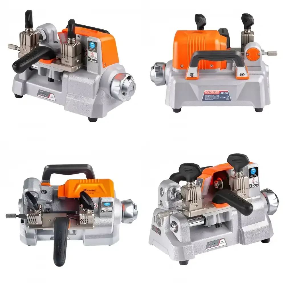 Xhorse Condor XC-009 XC009 XC 009 Key Cutting Machine for Single Sided Double Sided Car Keys Battery Powered Key Cutter for