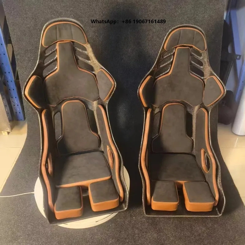 Adjustable Racing Car Seats Carbon Fiber BodyKit Seat Cover xyl