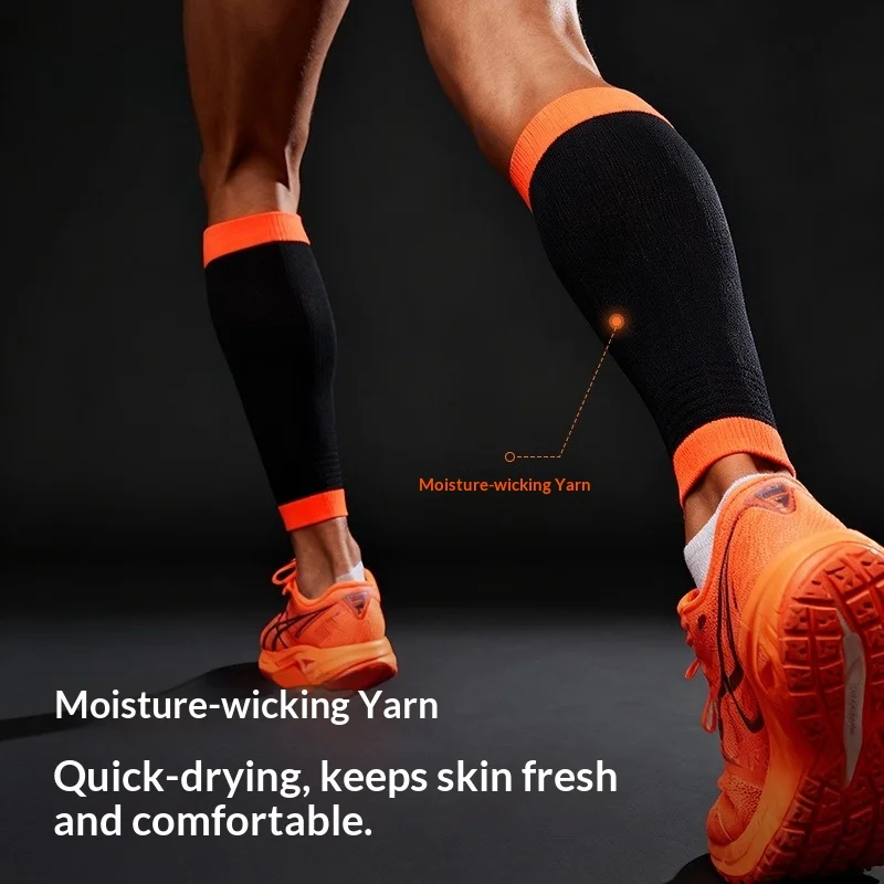 Outdoor Fitness Running Compression Socks Marathon Hiking Mountaineering Cycling Calf Socks Sports Quick-Drying Leggings Men