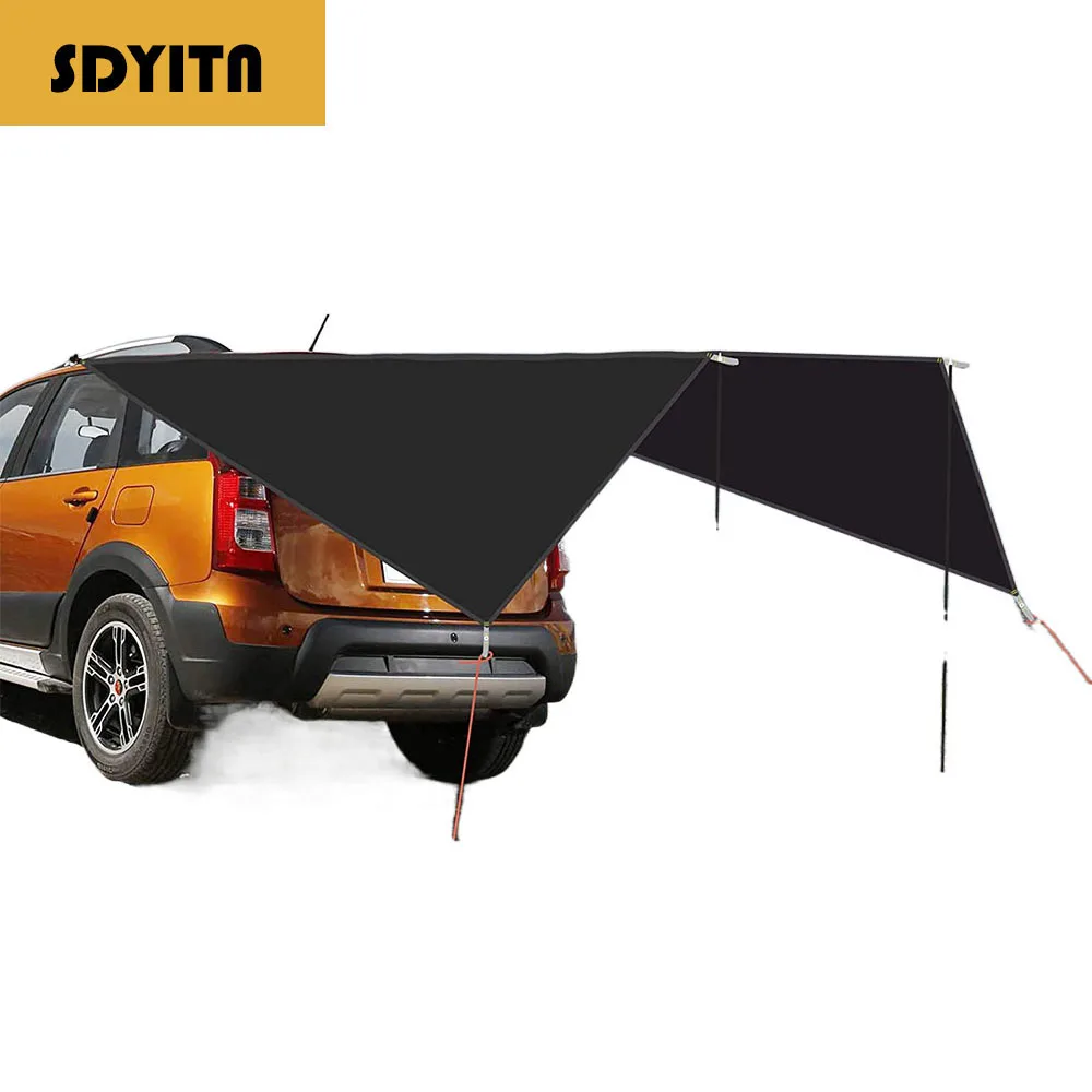 

Portable and Waterproof Outdoor Car Rear UV-Resistant Blackout Sunroof Cover for Sunshade Camping Travel and Picnic