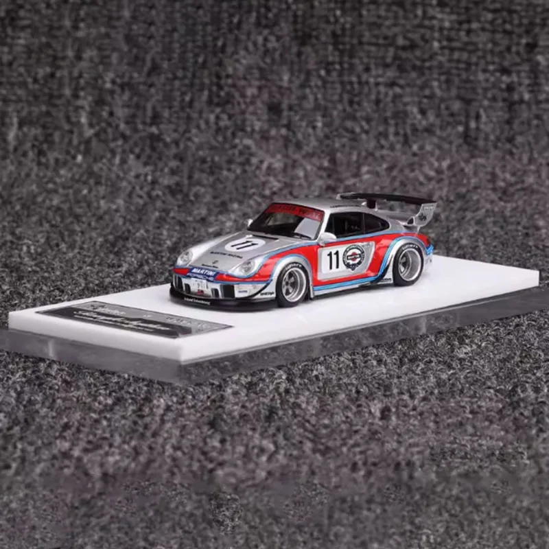 FuelMe Resin 1:64 Scale RWB 993 911 Martini 11# Wide-body Modified