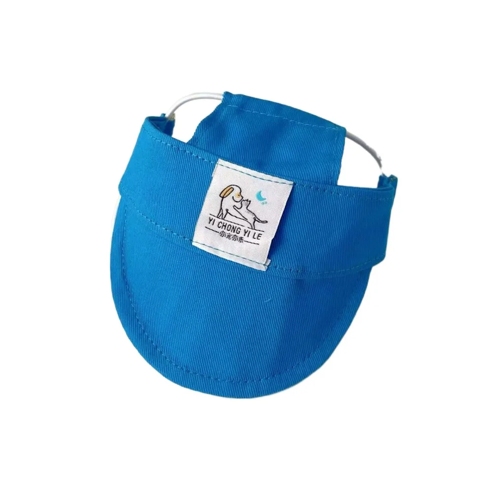 

Pet Supplies With Ear Holes Dog Duck Tongue Hat Adjustable Comfortable Doggy Visor Stylish Doggie Helmets Sun Protection