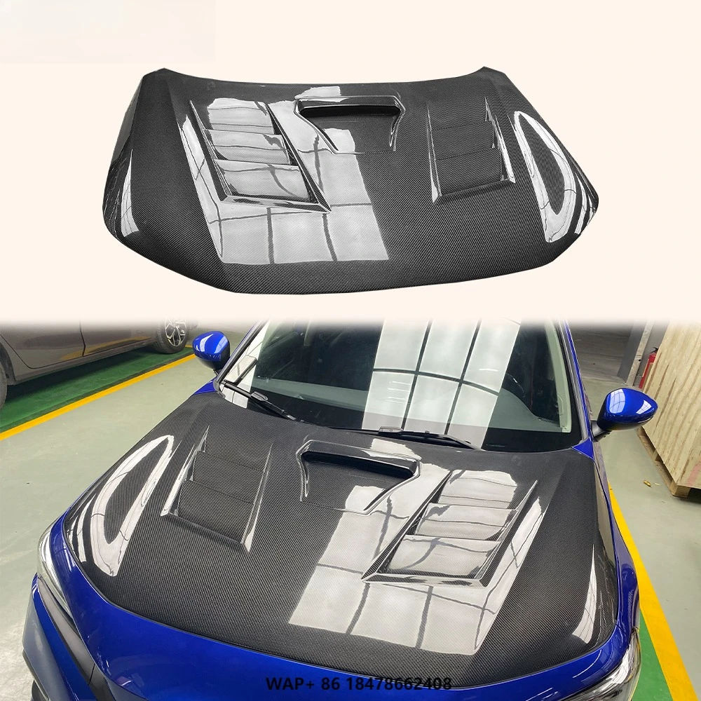 

AM Style Front Cooling Hood for Honda for Civic FE1 FL1 Hatchback Sedan 2023-24 Carbon Body Parts