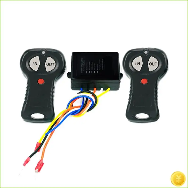

For Jeep ATV Wireless Electric Winch Remote Control Switch Kit 12V/24V For Handset Controller Receiver