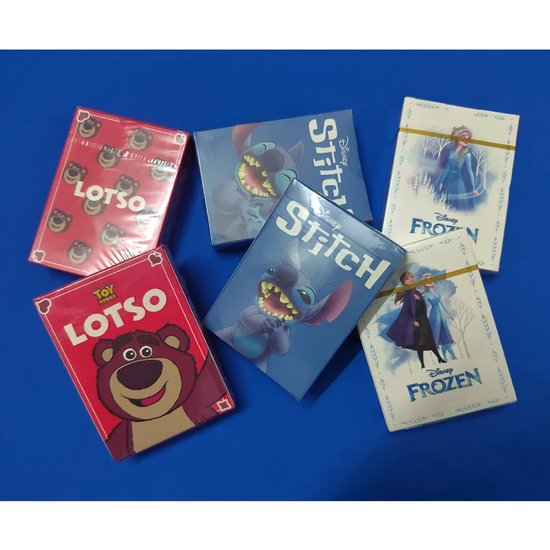 

Игральные карты Disney Stitch Poker Lots-o'-Huggin' Bear Игральные карты Игральные карты Poker Крытые семейные развлечения Настольные игры