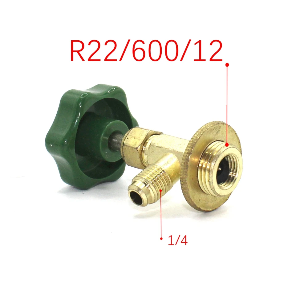 R12 R410a R404a R407a R600a R22 A/C Refrigerant bottle opener,Can open any refrigerant bottle,Distribution valve