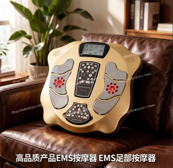 EMS Foot Massager Electric Muscle Stimulator Portable for Pain Relief Relaxation Home Use High Efficiency