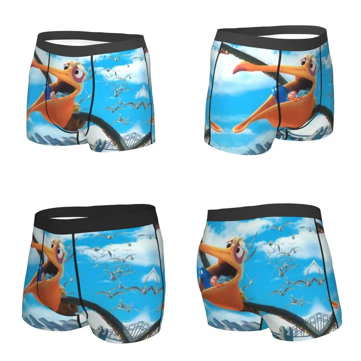 Boxer Underpants Shorts Finding Nemo Panties Male Comfortable Underwear for Homme Man Boyfriend Gifts