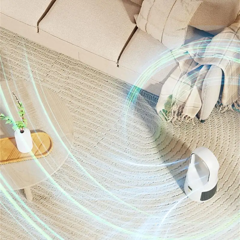 D0AB مراوح تبريد قابلة لإعادة الشحن مع 6 سرعات تبريد مروحة سطح المكتب مبرد