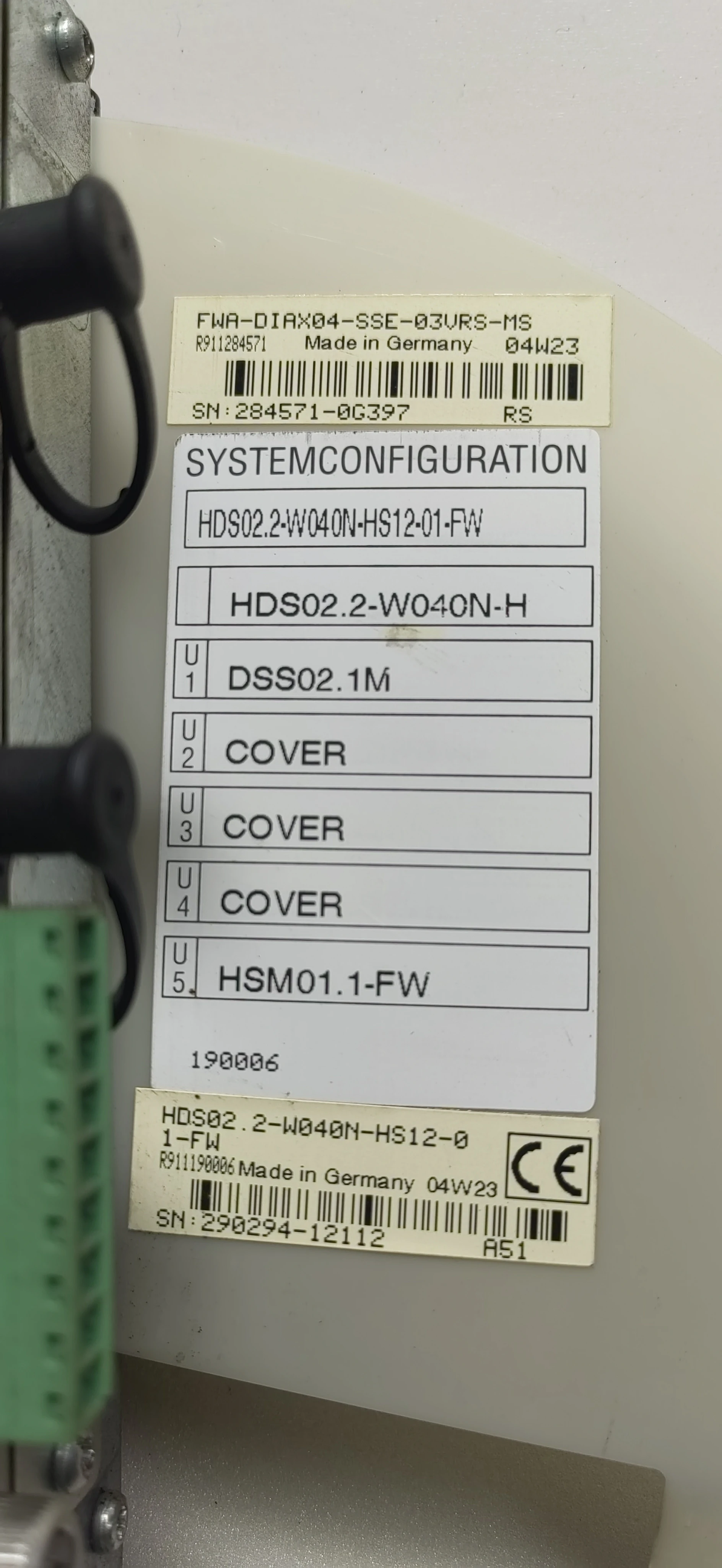 HDS02.2-W040N-HS12-01-FW محرك سيرفو لـ Rexroth