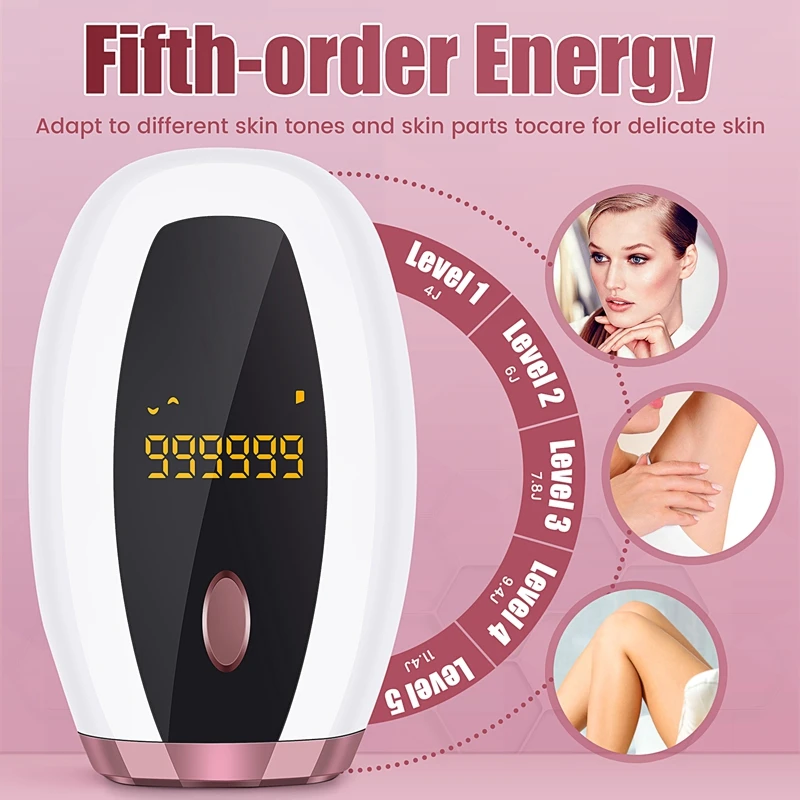 MYWIN Laser-Hair Removal Device IPL Laser-Epilator Armpit Household Shaving Instrument EU Plug