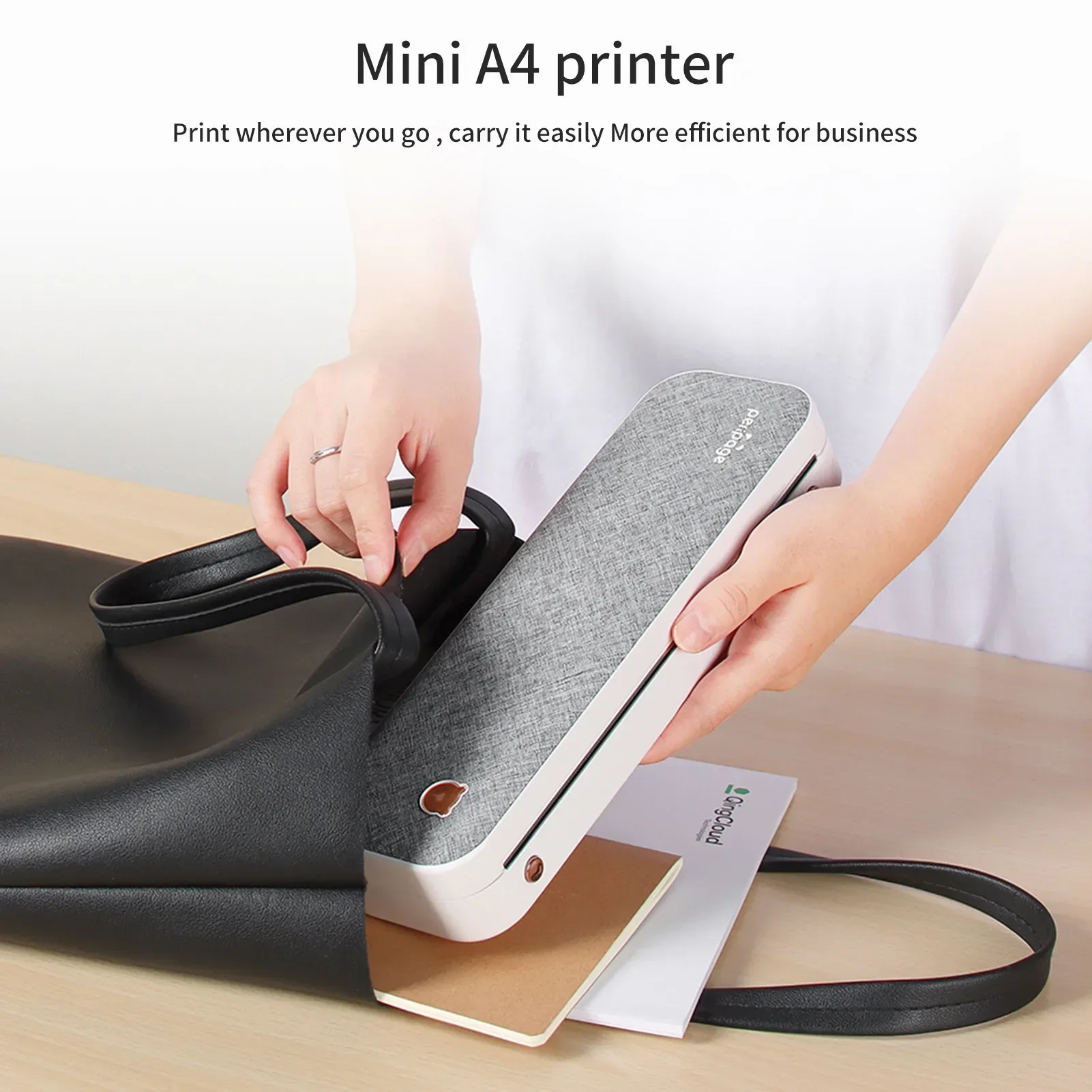 Peripage A40 A4 Portable USB BT Wireless Mini Hand Thermal Label Pocket Printer Sticker Machine for Mobile Phone