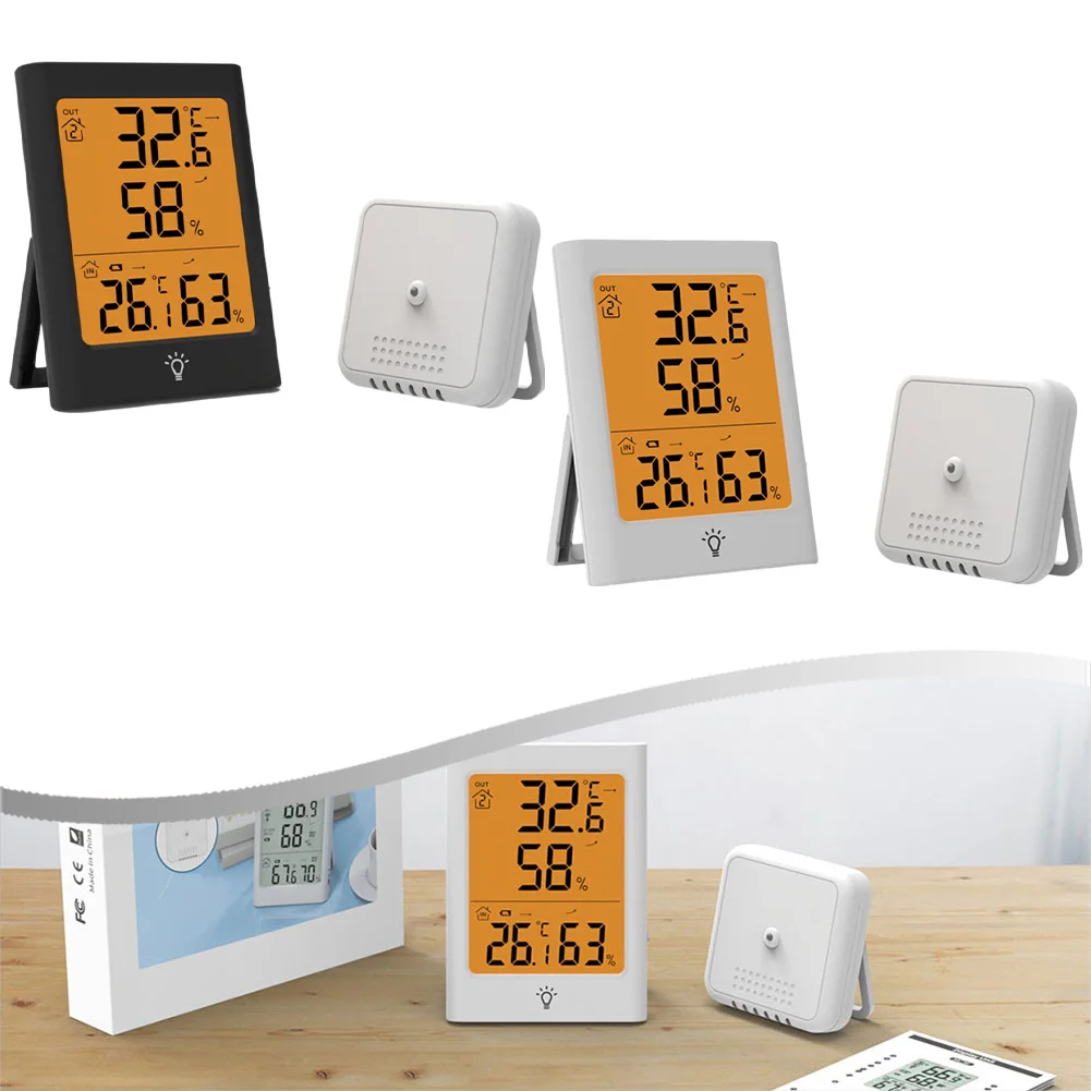 

Wiredless Temperature Monitor Featuring Waterproof Design Perfectly Suited for Various Environments Indoors Outdoors