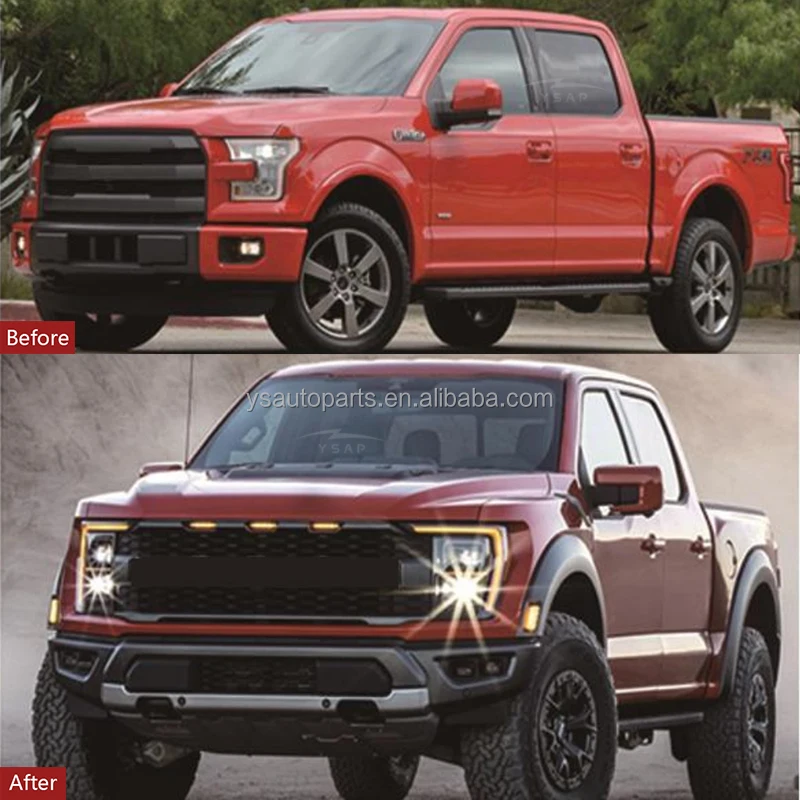 2022 F150 Raptor 1:1 upgrade body kit for 2015-2020 F150 Raptor