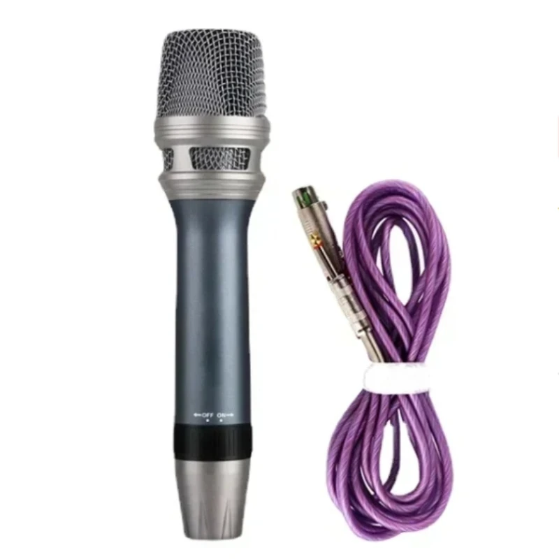 Factory direct supply Handheld dynamic microphone Portable audio corded microphone Professional Dynamic Karaoke Microphone