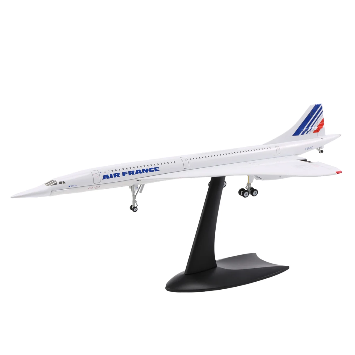 Avión de pasajeros supersónico, modelo de Air France Airways para colección de exhibición estática, 1/200