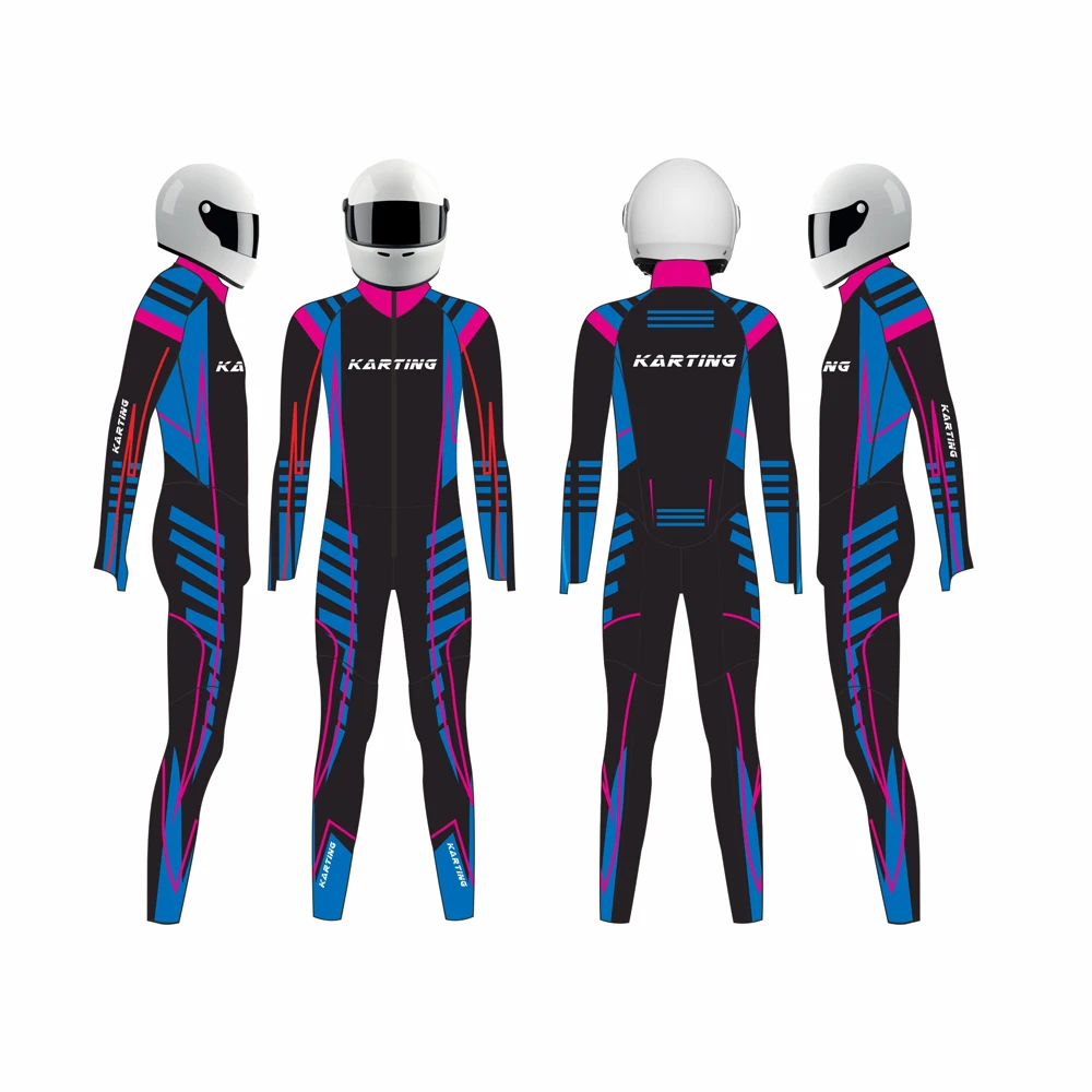 Unisex Custom Printed Summer Racing Suit Four-Sided Stretch Breathable Quick Dry Short Sleeves Aero Speed Motorcycle
