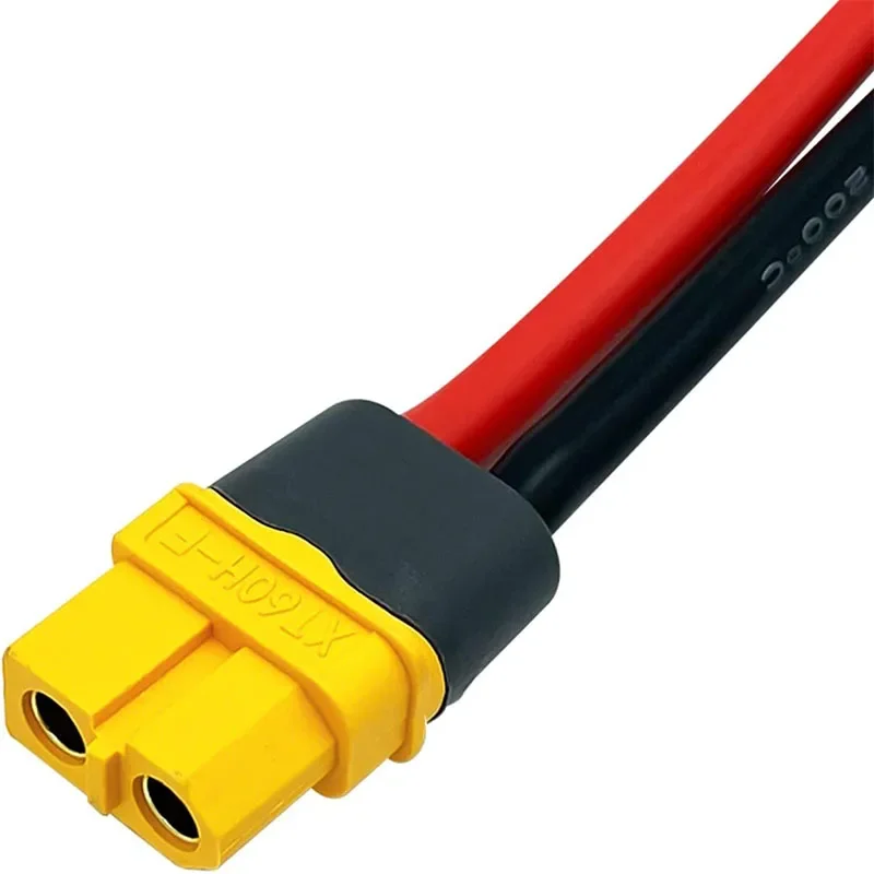 XT60H/XT90H a O Ring ojal Terminal Cable conector 10/12AWG RC ESC cargador potencia lateral para RC Lipo batería FPV Racing