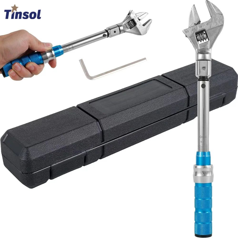 

TINSOL Torque wrench with adjustable scale, high-precision preset torque, kilogram spark plug automotive repair tool