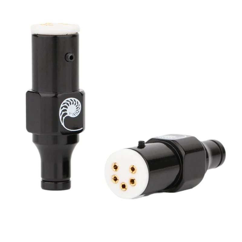 ไวนิลไฮไฟ LP Phono ห้าพิน 5Pin DIN ปลั๊กที่นั่งหญิง DIN สําหรับ AMP Audio Tonearm Line Tonearm สายสัญญาณสาย