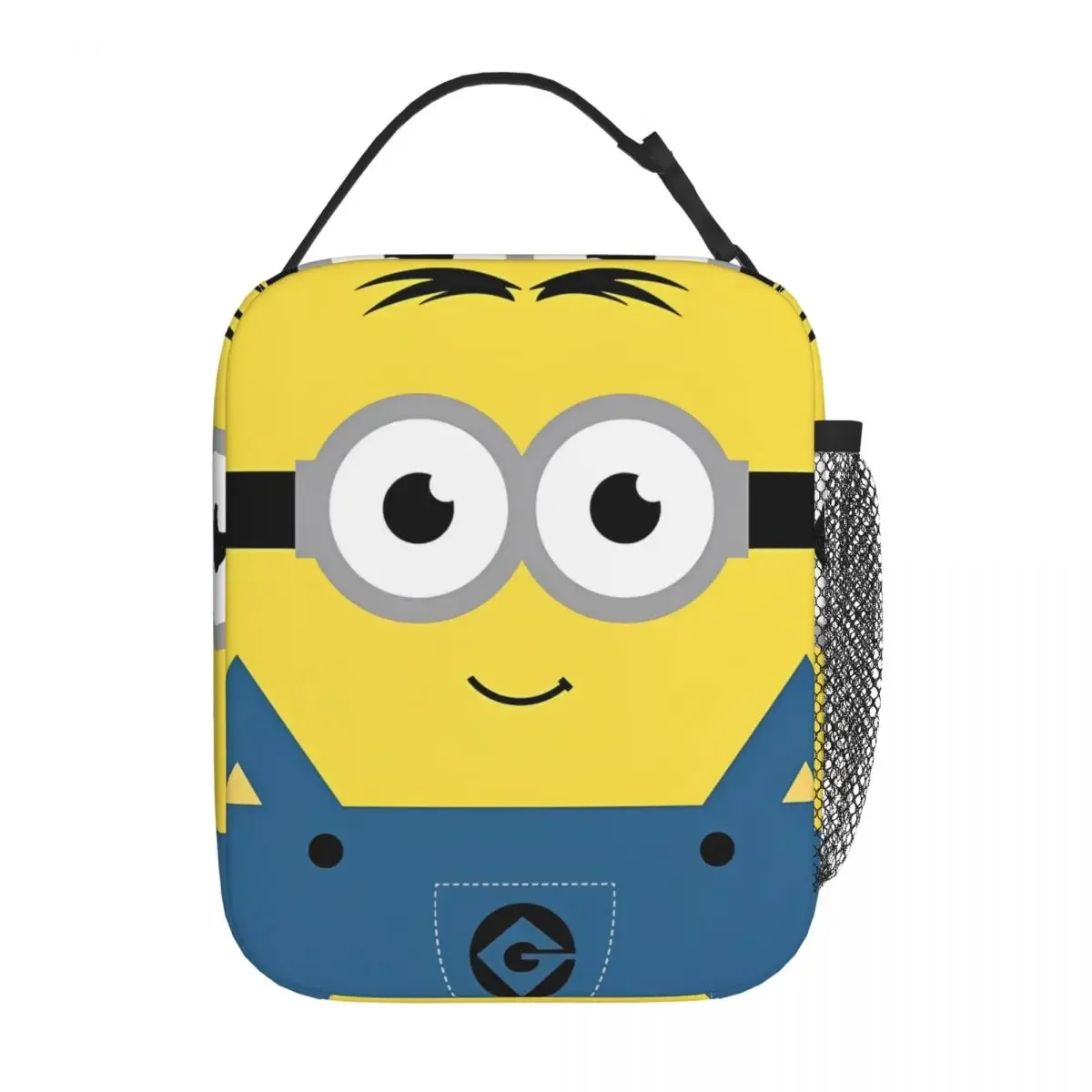 Minions Dave Insulated Lunch Bags Cooler Bag Lunch Container Leakproof Tote Lunch Box Men Women Work Travel