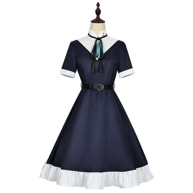 

25COSMidsummer Firefly Косплей Игра Honkai: Star Rail Новый кожаный костюм Firefly Платье Плащ Парик Комплект праздничного наряда для женщин