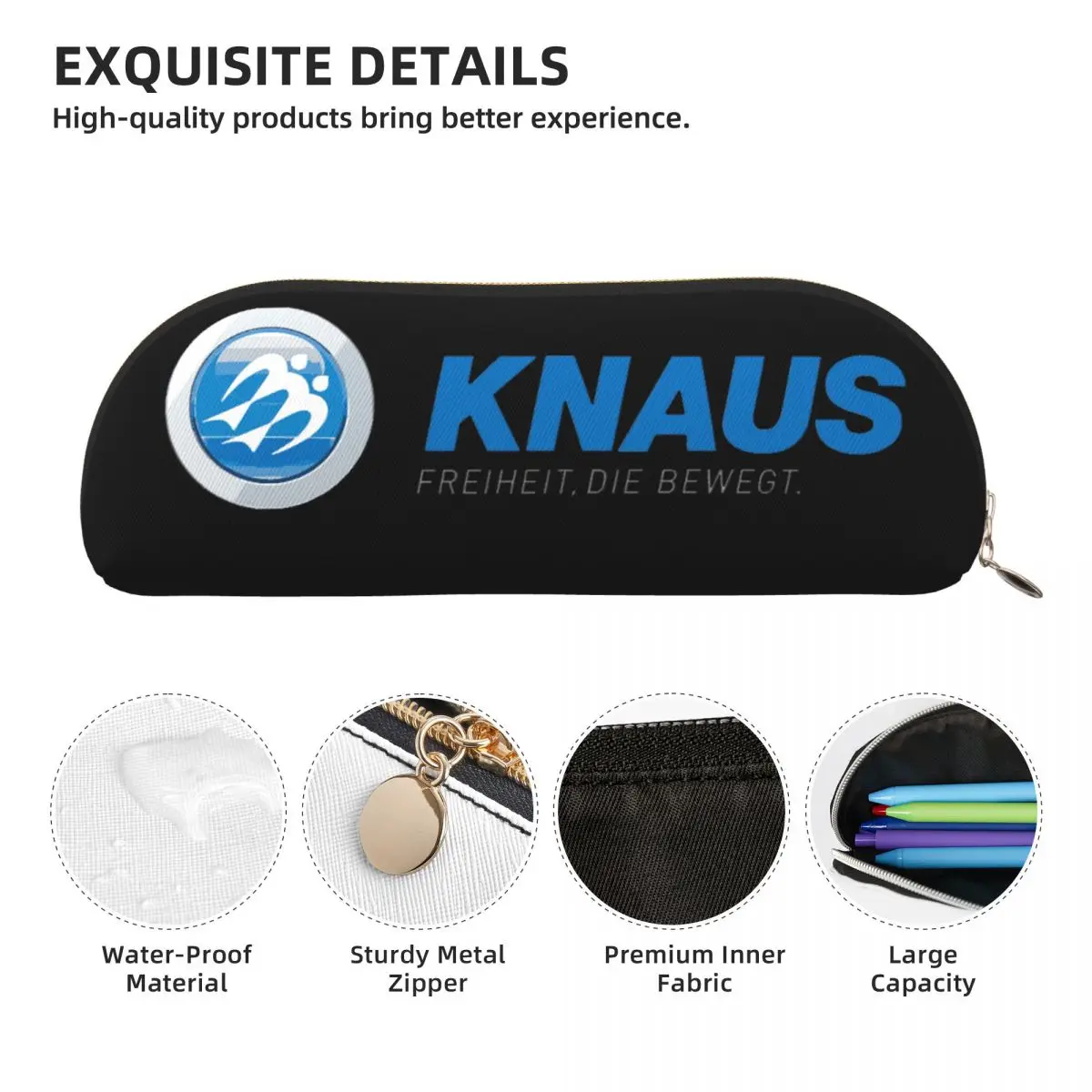 Knaus キャラバン鉛筆ケース鉛筆ポーチ収納文具用品大容量ペンボックス鉛筆バッグ少年少女学校