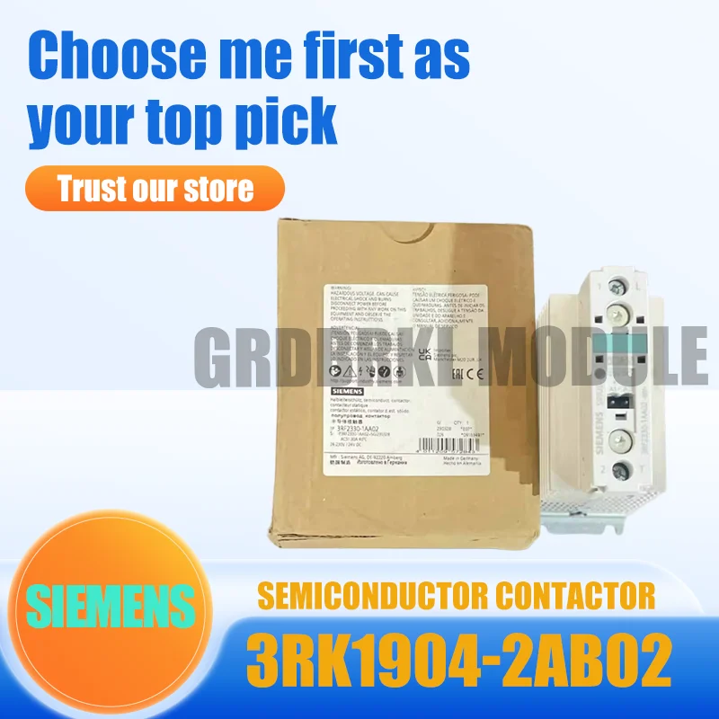 

New Original SIEMENS 3RF2 Solid State Relay 33RF2330-1AA02 Semiconductor Contactor