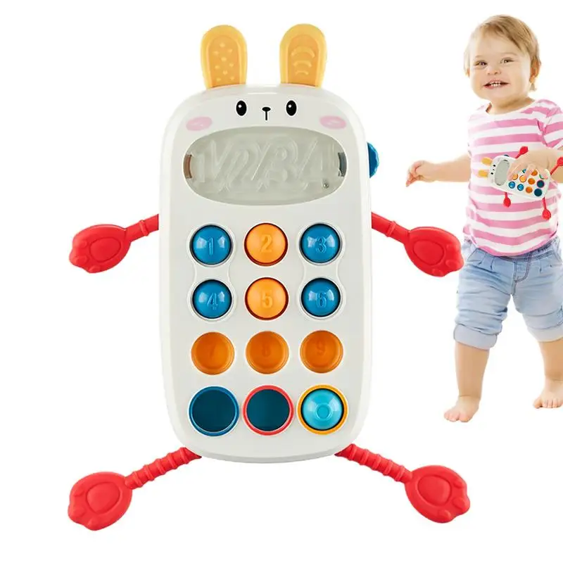 Bambini Tirare il giocattolo Giocattoli con corde in silicone per uso alimentare Giochi per bambini Abilità motorie fini Giocattoli Viaggi Attività sensoriale occupata per i bambini