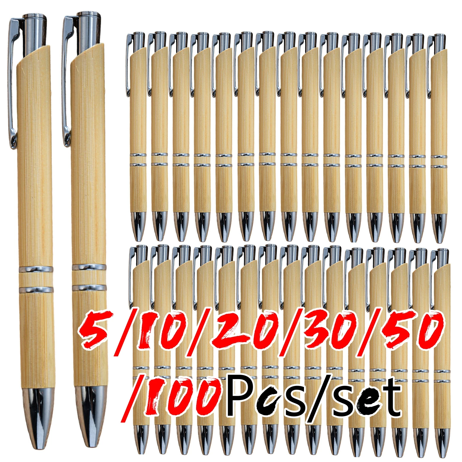 

Выдвижные деревянные гелевые ручки, 5-100 шт. ручки 1 мм, гладкие ручки для письма, для ведения заметок, офисных школьных принадлежностей