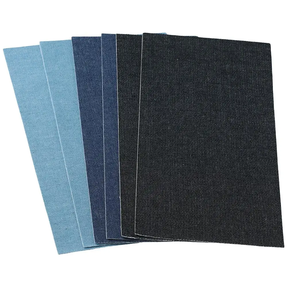 6pcs 3 Colors Couch Fabric Repair Patch Kit Self Adhesive Polyester Self Adhesive Patch Tear Repair Kit Carpet