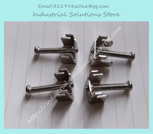 A Set 4pcs Installation Buckle Fixing Bracket For Weinview 7 Or 10 Inch Touch Panel