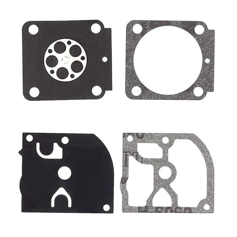 8Set Carburetor Repair Kit Trimmer Parts RB-100 Gasket Diaphragm For Stihl HS45 FS55 FS38 BG45 MM55 4137 Zama C1Q