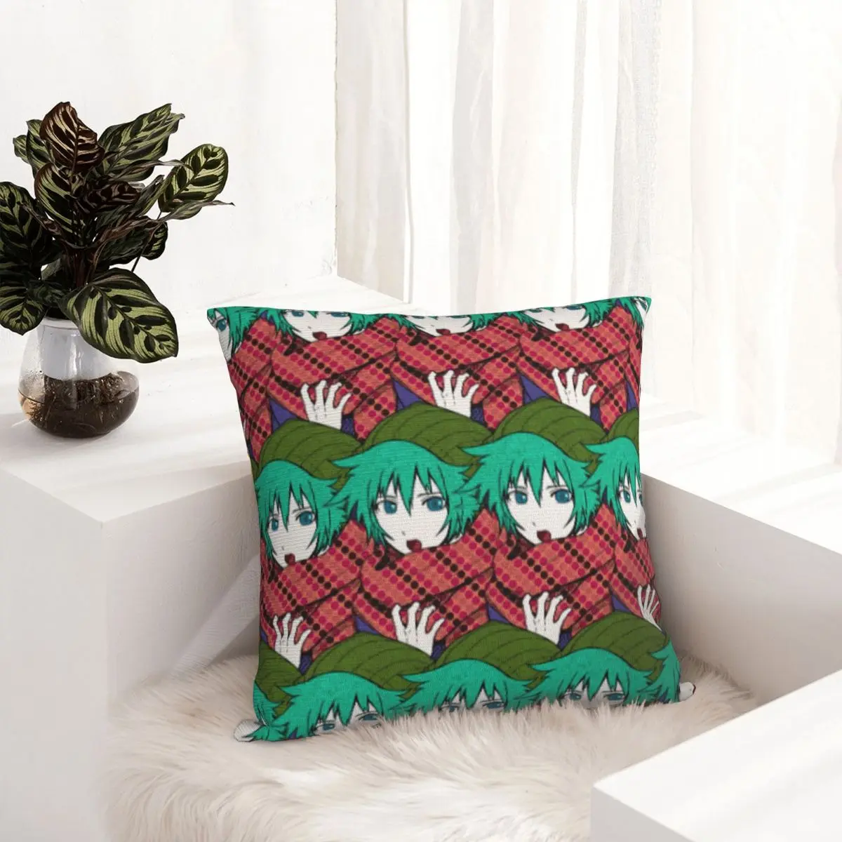 Shin Tsukimi Joe Tazuna Your Turn To Die Pillow Covers Sofa YTTD Anime Game Cushion Cover Funny Pillowcase 40*40