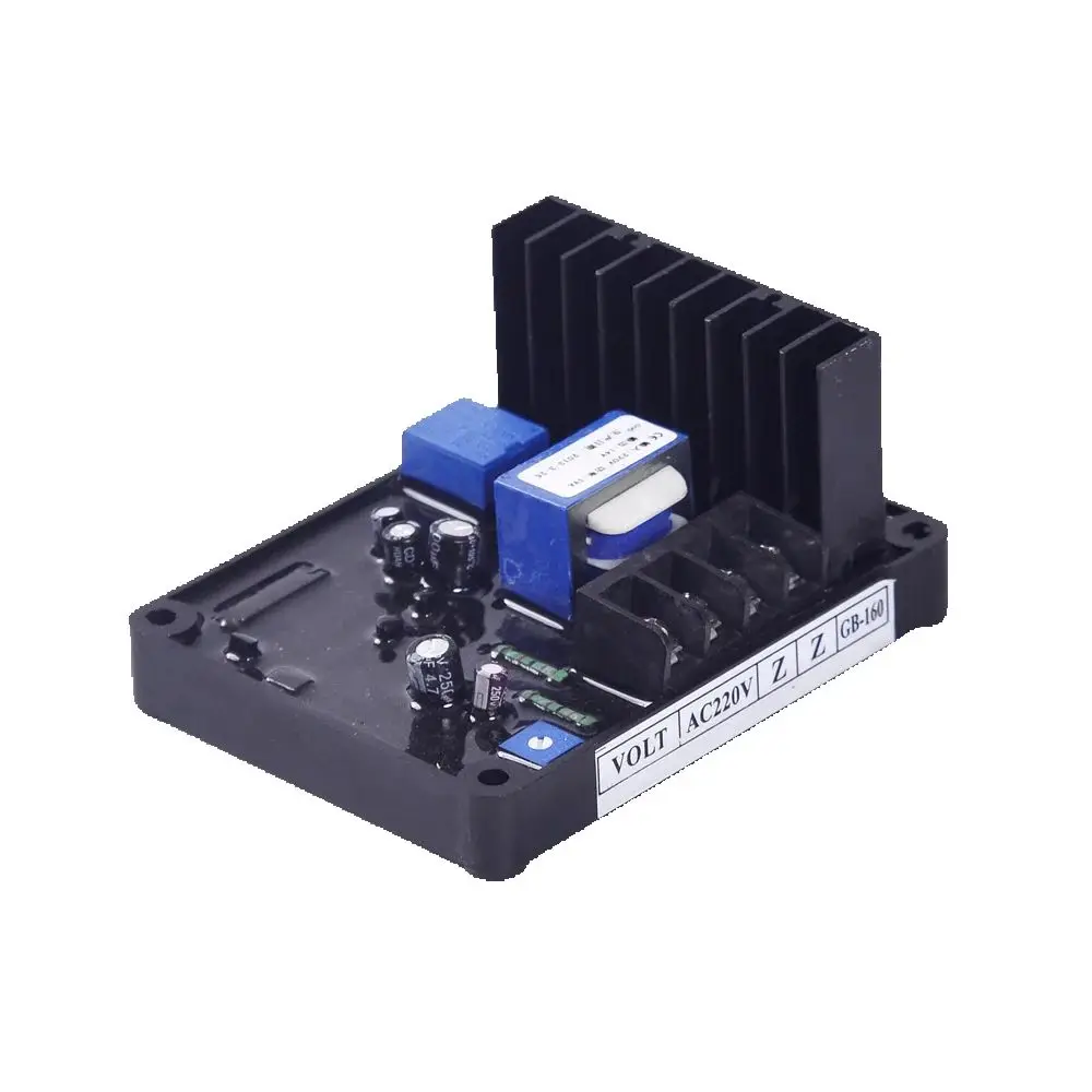 GB160 AVR Automatic Voltage Regulator For Single Phase Brush Generator Main Stator Windings Diesel Genset engine mower