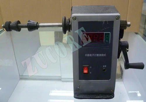 ماكينة لف لفائف يدوية يدوية جديدة عالية الجودة بسرعتين FY-130