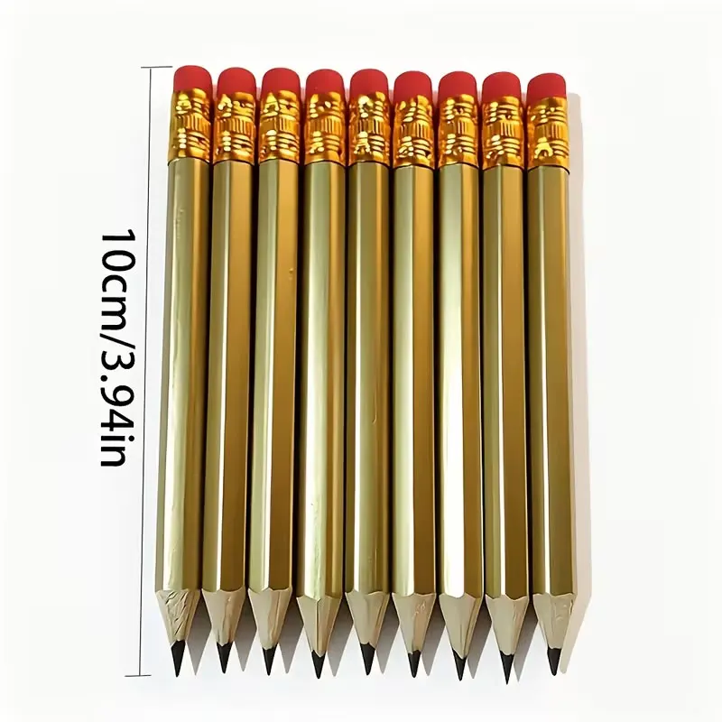 12Pcs/25Pcs/58Pcs/80Pcs Custom Wooden Pencils, Personalized with Name/Text, Personalized Gifts for Friends and Classmates, Exclusive Pencils, Round Colored Wooden Pencils with Erasers