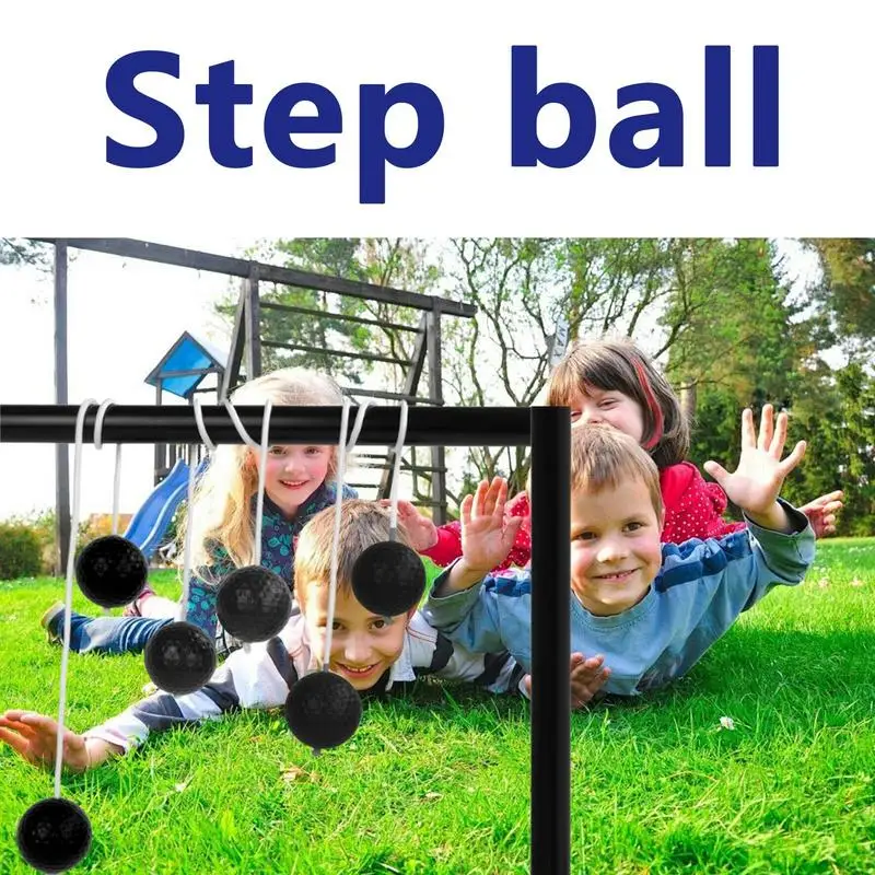 Escada jogar bolas ladderball jogo conjunto seguro esporte acessórios jogando passo brinquedo para adultos crianças meninas ao ar livre praia quintal gramado